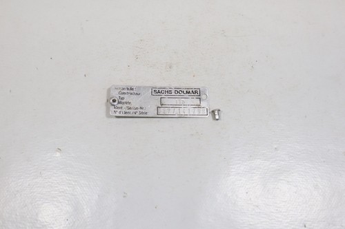 Genuine identification plate - identification,