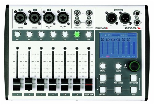 Proel digipad8 channel - proel,