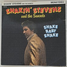 SHAKIN' STEVENS & THE SUNSETS SHAKE BABY SHAKE RARE 1979 LP FROM FRANCE