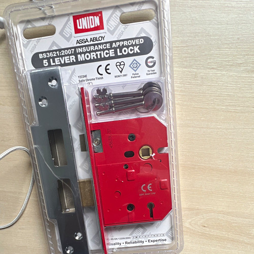 Union lever mortice lock - 5,