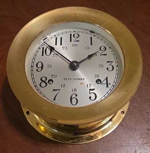 Seth thomas ships clock - seth,