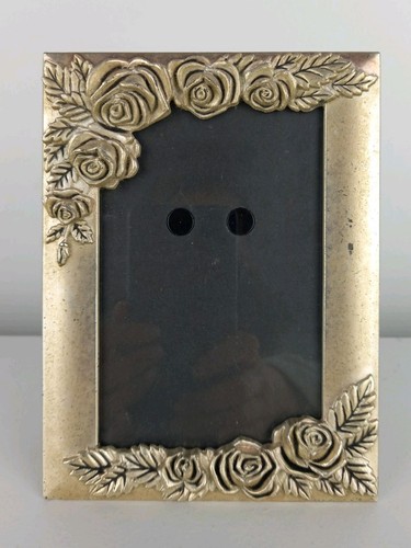 Ornate enamel metal photo - enamel,