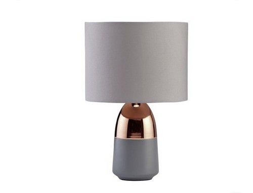 Duno touch table - lamp, chrome