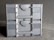 2 x M187 Tanos Systainer Box In Anthracite Brand New
