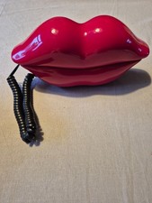 Vintage Red Lips Telephone
