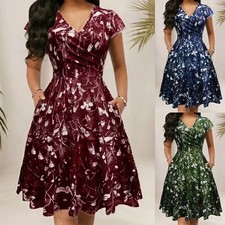 PLUS SIZE Ladies Floral Short