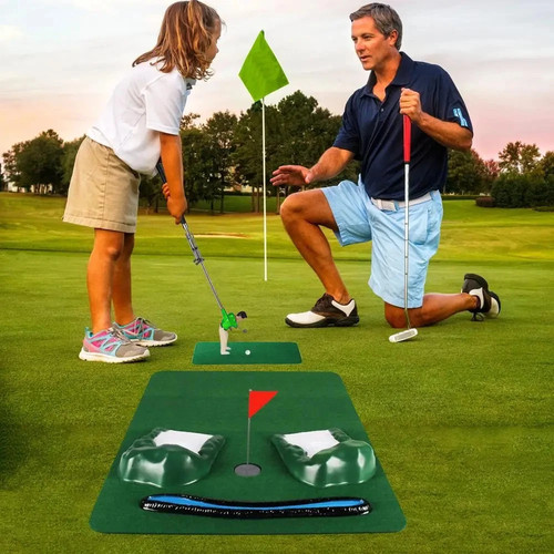 Indoor mini golfing game - indoor,