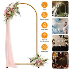 1x2M Wedding Arch Backdrop