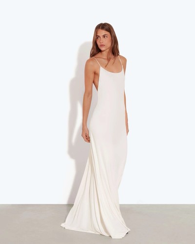 Rat boa amora dress white - &,