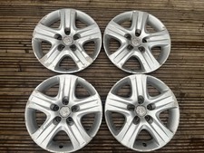 x4 Genuine Vauxhall Zafira B 16” Wheel Trims Hub Caps Set Astra H Vectra C