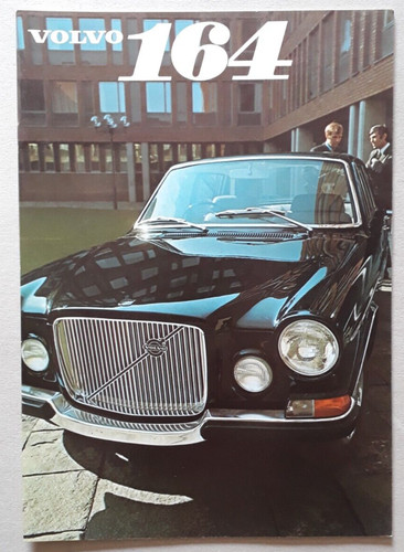 Volvo 164 saloon - volvo, brochure