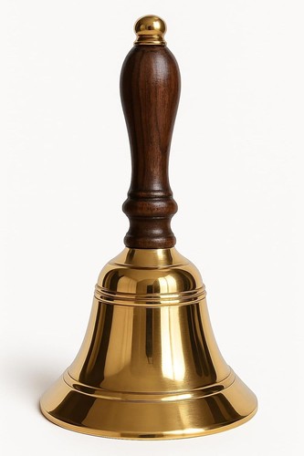 Solid brass wooden - solid, handle
