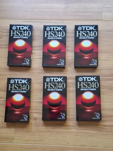 Tdk hs240 blank vhs - hs240,