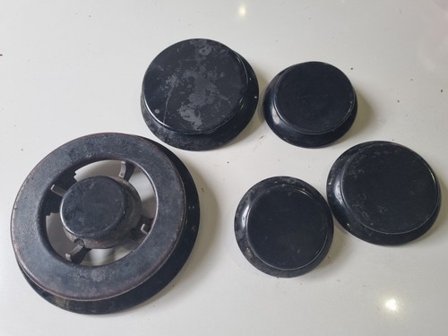 Rangemaster burners caps x5 - rangemaster,