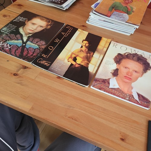 Rowan knitting book magazine - book,
