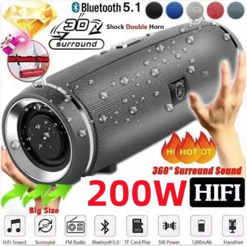 200w portable bluetooth - 200w,