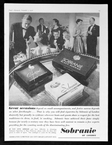 Sobranie 1956 cigarettes - cigarettes,