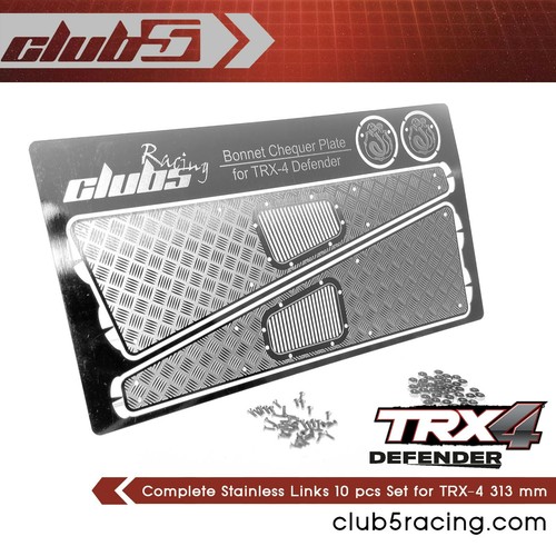 Silver bar chequer diamond - 5-bar, /