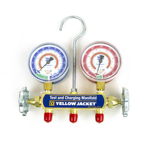 Yellow jacket 41332 valve - yellow, 2-valve