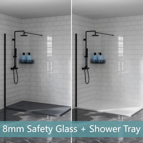 Walk shower enclosure - in, wet