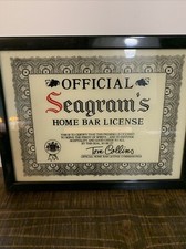 Bar License Sign Novelty