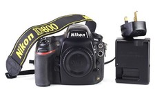 Nikon D800 Camera Body Only Boxed Generic Grip, EN-EL15a Battery & MH-25 Charger