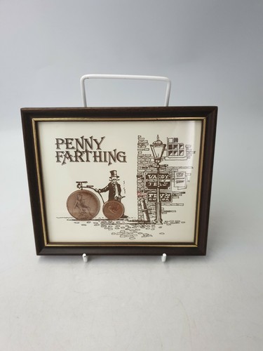 Penny farthing bicycle two - farthing,