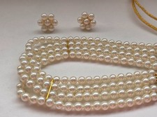 Multi Strand Pearl Necklace