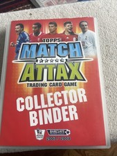 2007/08 Match Attax Binder Nearly Complete