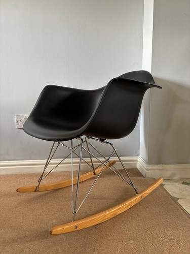 Modern black eames style - black,