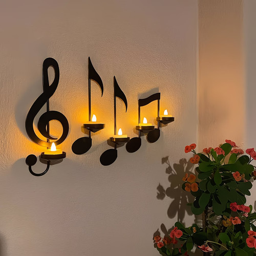 4pcs wall candle holder metal - holder,