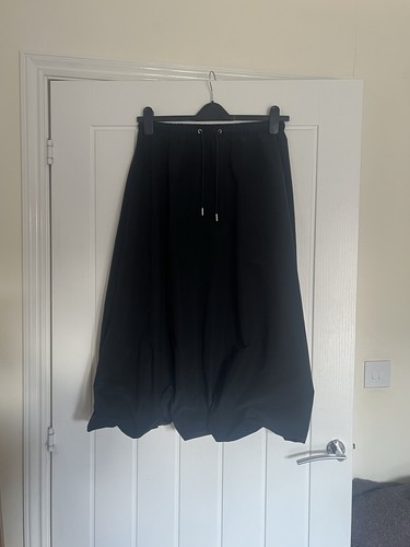 Zara black parachute midi - parachute,