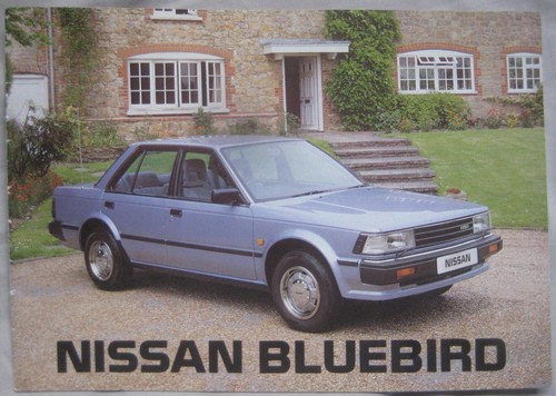 June 1984 nissan bluebird - june,
