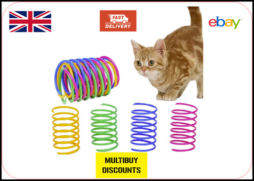 Cat kitten spring toys - cat,