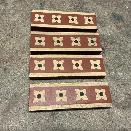 Vintage encaustic border - vintage,