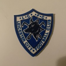1970’s Leicester City Football Club Badge Sticker Back