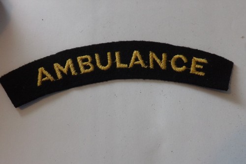 Ww2 military cloth badge home - ww2,
