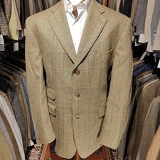 Vintage Mens 46R Herringbone