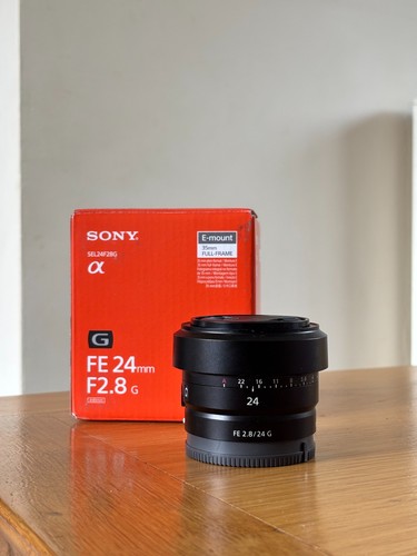 Sony 24mm lens e - g, e-mount