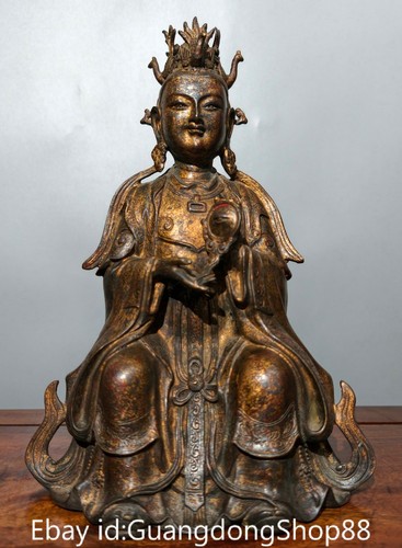 Old china bronze - old, gilt