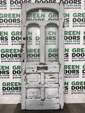 1930S WOODEN FRONT DOOR GREY