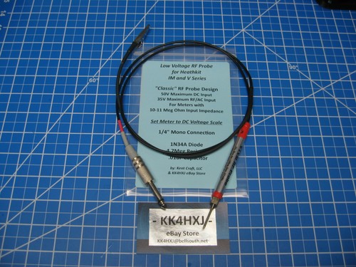Vtvm probe low voltage - vtvm,