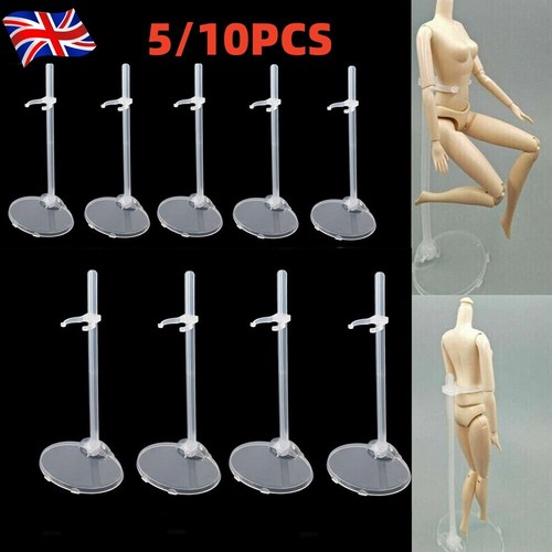 10pcs clear doll - clear,