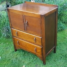 Antique oak Tallboy drawers