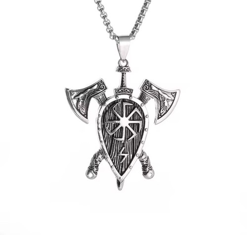 Viking double axe shield - viking,