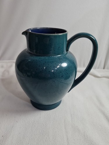 Denby pitcher jug green blue - green,