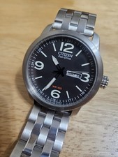 Citizen Eco Drive WR 100 Stainless Steel Men's Watch