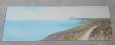 Original Reginald Daniel Sherrin Watercolour Painting Reculver Herne Bay Kent