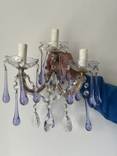 Crystal beaded Murano glass