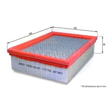 Air Filter For Daewoo Musso 2.9 TD 4x4 Comline